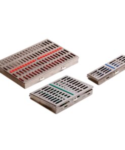 Instruments Cassettes 10 Piece Instruments Tray, Elongated Holes 185 X 30 X 22 Mm (Y-017-03)