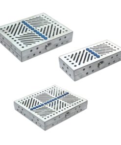 Instruments Cassettes 15 Piece Instruments Tray, Elongated Holes 210 X 180 X 35 Mm (Y-021-03)